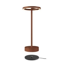 SLV 1007358 VINOLINA ONE Akku Tischleuchte dimmbar 2700K IP54 rost