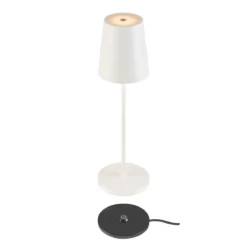 SLV 1007692 VINOLINA TWO Akku Tischleuchte CCT dimmbar IP65 weiss