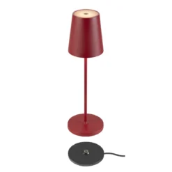 SLV 1007694 VINOLINA TWO Akku Tischleuchte CCT dimmbar IP65 rot