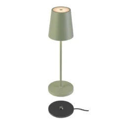 SLV 1007696 VINOLINA TWO Akku Tischleuchte CCT dimmbar IP65 grün