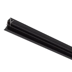 SLV 1006557 48V Track Einbauschiene schwarz 1m