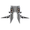 SLV 1006559  48V Track Einbauschiene schwarz 2m
