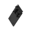 SLV 1006595 48V Track Endkappe schwarz für Aufbauschiene tief