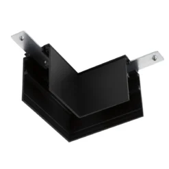 SLV 1006583 48V TRACK L-Verbinder mechanisch für Aufbauschiene tief rechts schwarz