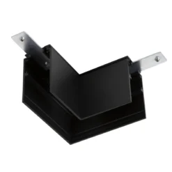 SLV 1006583 48V TRACK L-Verbinder mechanisch für Aufbauschiene tief rechts schwarz