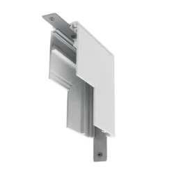 SLV 1006586 48V TRACK L-Verbinder mechanisch für Aufbauschiene tief Stereo weiß