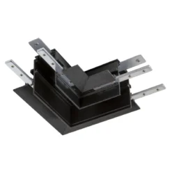 SLV 1006587 48V TRACK L-Verbinder mechanisch für Einbauschiene tief links schwarz
