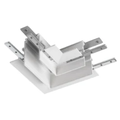 SLV 1006588 48V TRACK L-Verbinder mechanisch für Einbauschiene tief links weiß