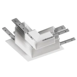 SLV 1006590 48V TRACK L-Verbinder mechanisch für Einbauschiene tief rechts weiß