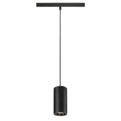 SLV 1006815 48V Track NUMINOS® S Pendelleuchte schwarz chrom 2700K 20°