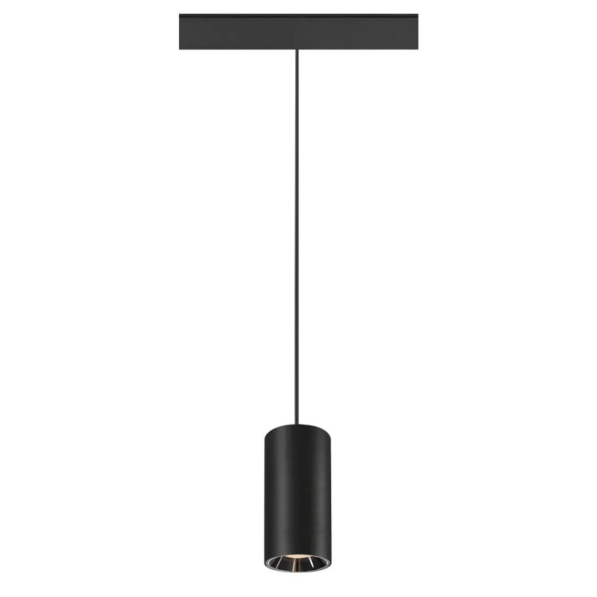 SLV 1006815 48V Track NUMINOS® S Pendelleuchte schwarz chrom 2700K 20°