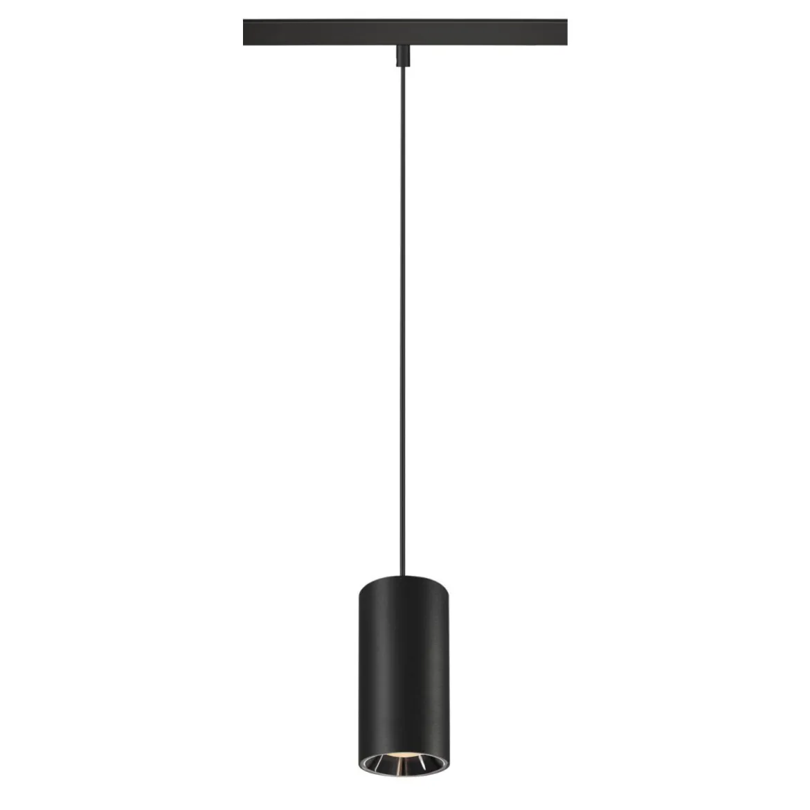 SLV 1006818 48V Track NUMINOS® S Pendelleuchte schwarz chrom 2700K 40°