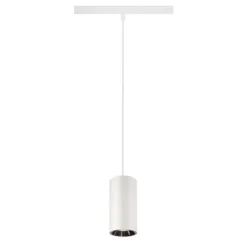 SLV 1006824 48V Track NUMINOS® S Pendelleuchte weiß chrom 2700K 20°