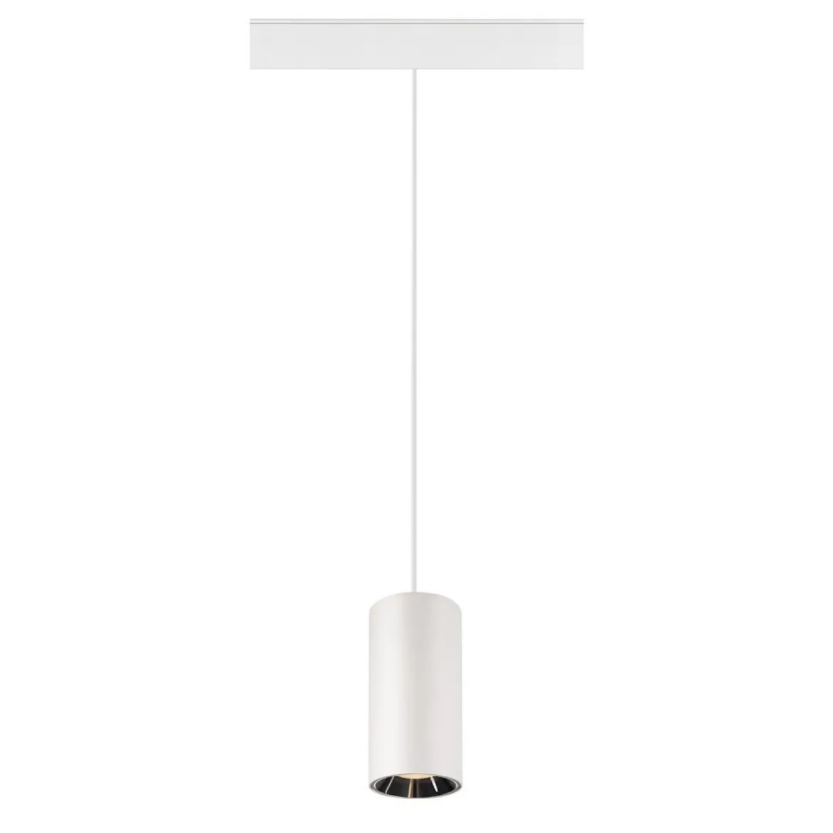 SLV 1006830 48V Track NUMINOS® S Pendelleuchte weiß chrom 2700K 55°