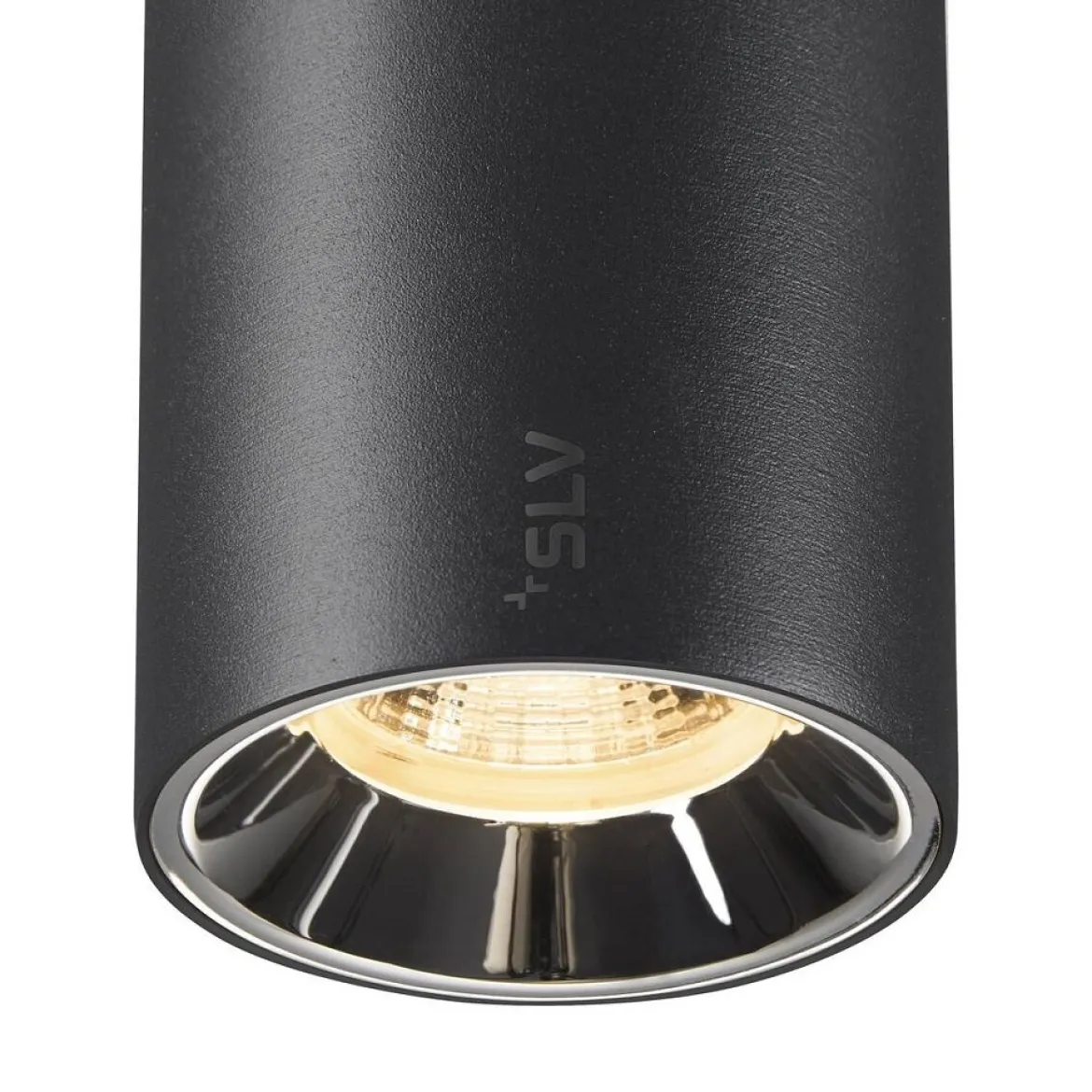SLV 1006833 48V Track NUMINOS® S Pendelleuchte schwarz chrom 3000K 20°