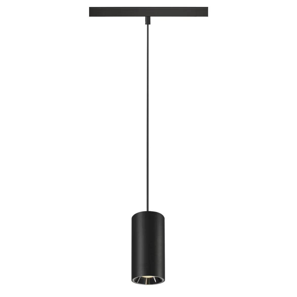 SLV 1006839 48V Track NUMINOS® S Pendelleuchte schwarz chrom 3000K 55°