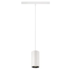 SLV 1006842 48V Track NUMINOS® S Pendelleuchte weiß chrom 3000K 20°