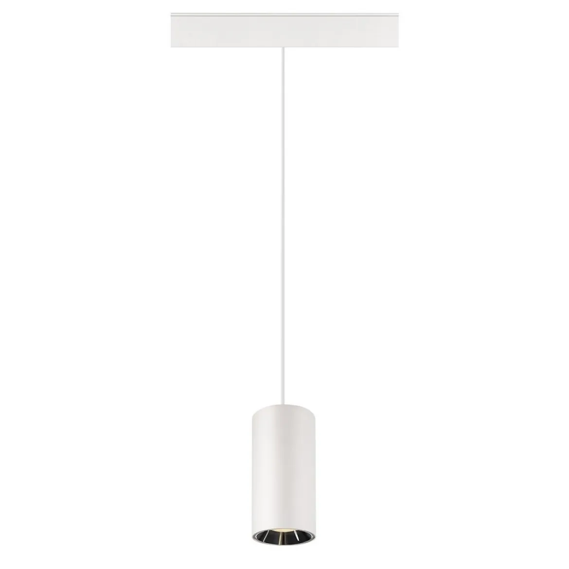 SLV 1006842 48V Track NUMINOS® S Pendelleuchte weiß chrom 3000K 20°