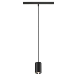 SLV 1006764 48V Track NUMINOS® XS Pendelleuchte schwarz chrom 2700K 40°