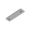 SLV 1006609 48V TRACK Schienenverstärkungsplatte für Aufbauschiene grau