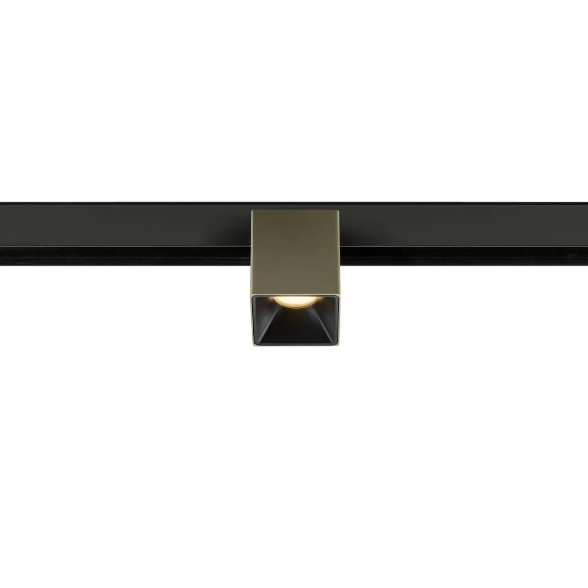 SLV 1008992 48V Track Strahler FIX-IT! Bronze Schiene tief Dali Dim-to-Warm