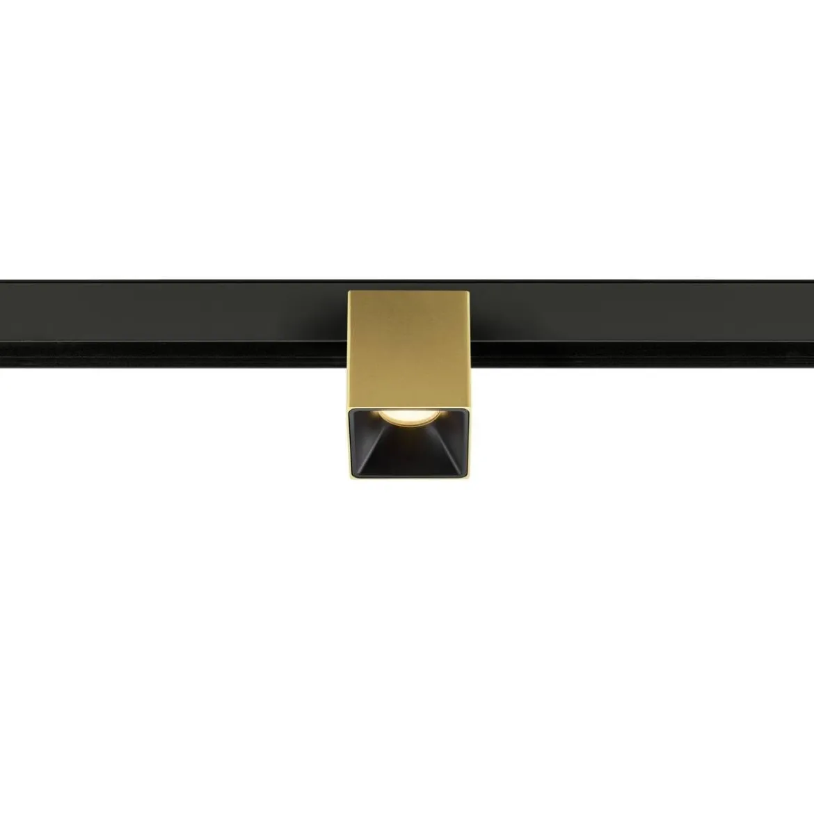 SLV 1008991 48V Track Strahler FIX-IT! Gold Schiene tief Dali Dim-to-Warm