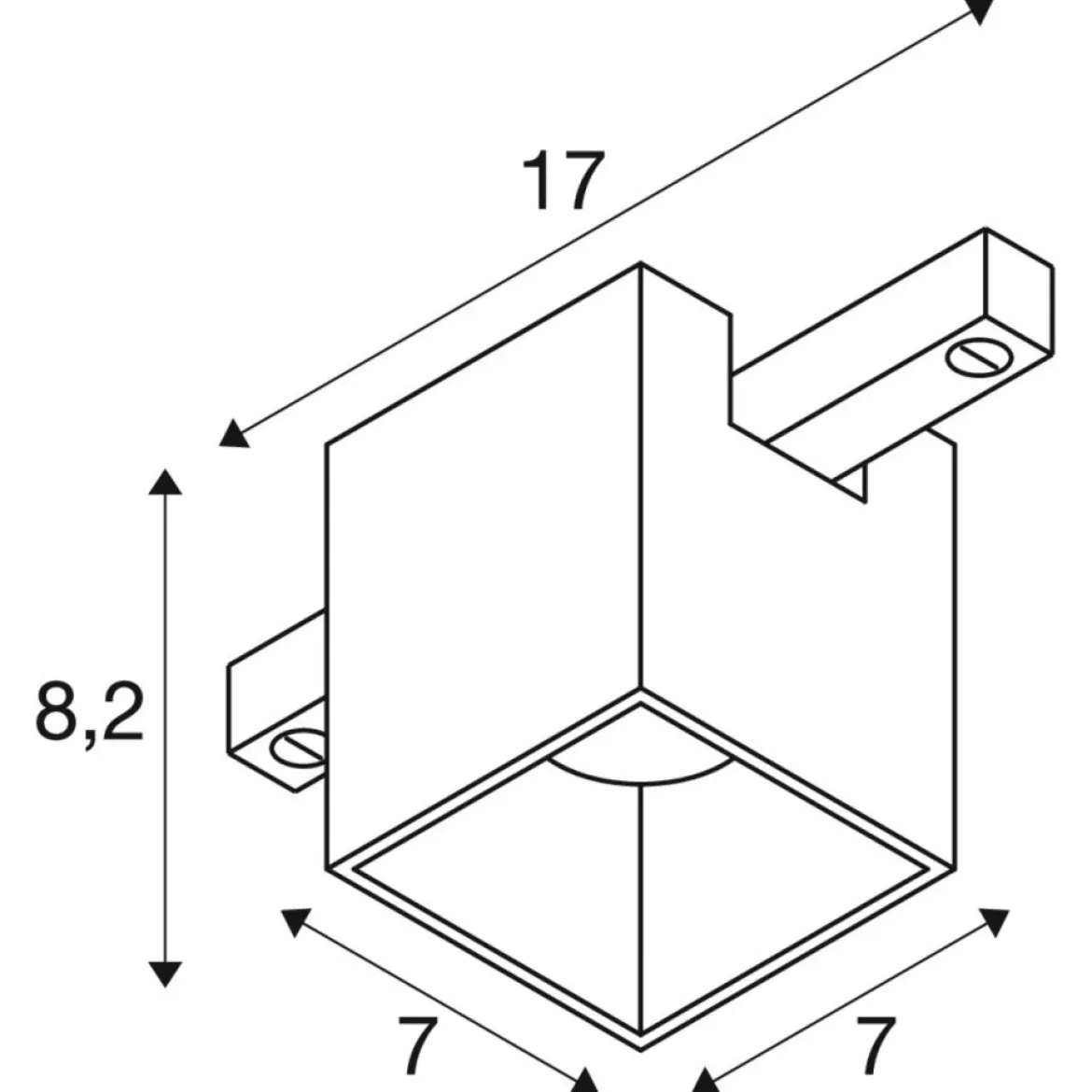 SLV 1008974 48V Track Strahler FIX-IT! Standard Schwarz 3000K Dali