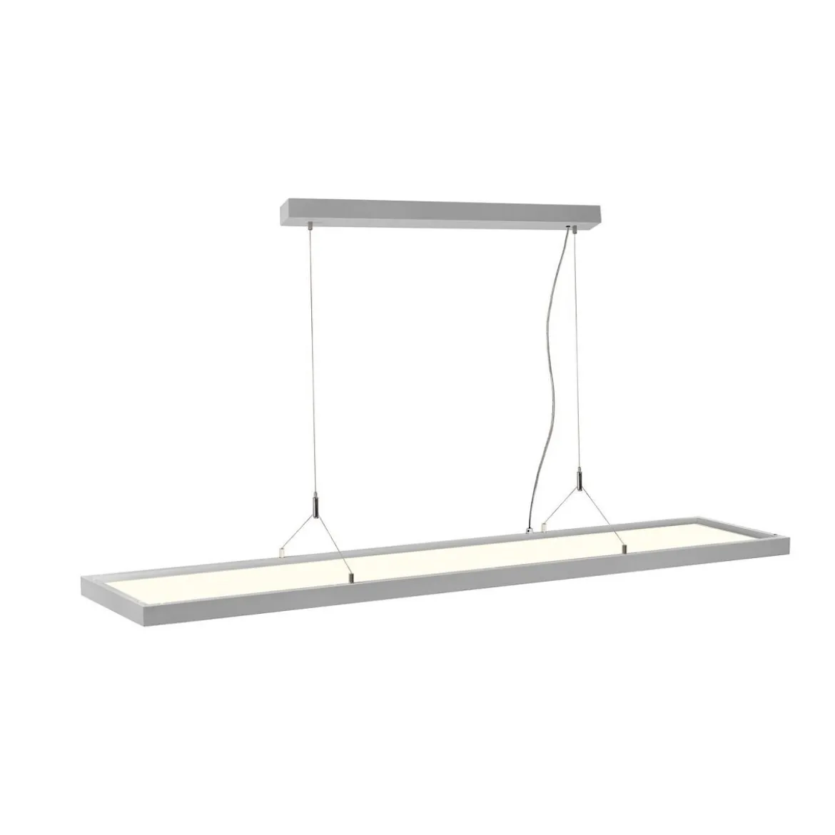 SLV 1006345 Worklight Dali Pendelleuchte silber 4000K 120cm
