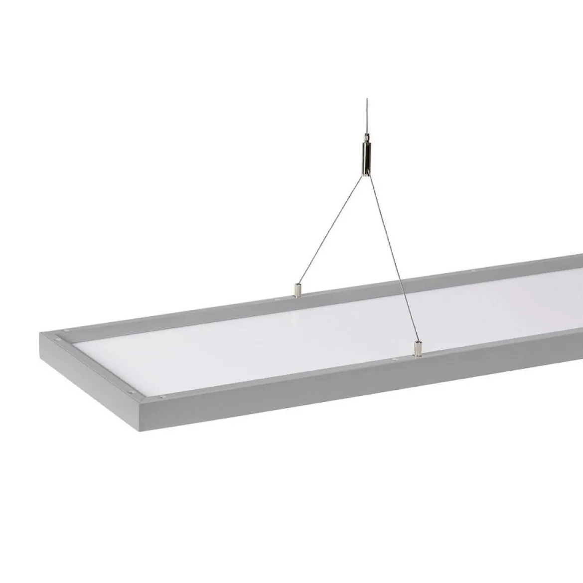 SLV 1006345 Worklight Dali Pendelleuchte silber 4000K 120cm