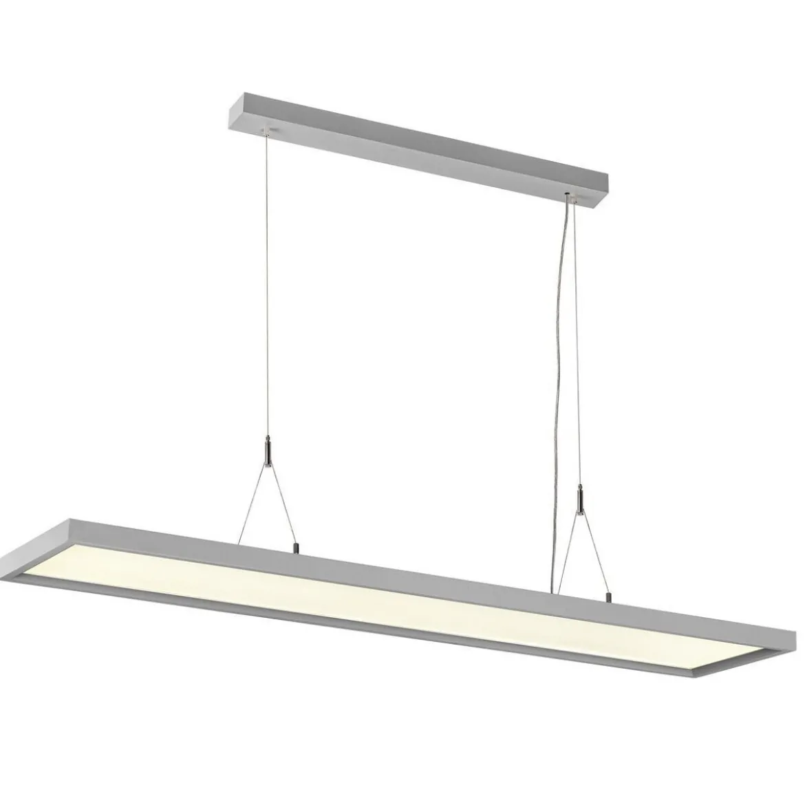 SLV 1006345 Worklight Dali Pendelleuchte silber 4000K 120cm