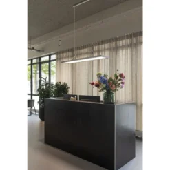 SLV 1006345 Worklight Dali Pendelleuchte silber 4000K 120cm