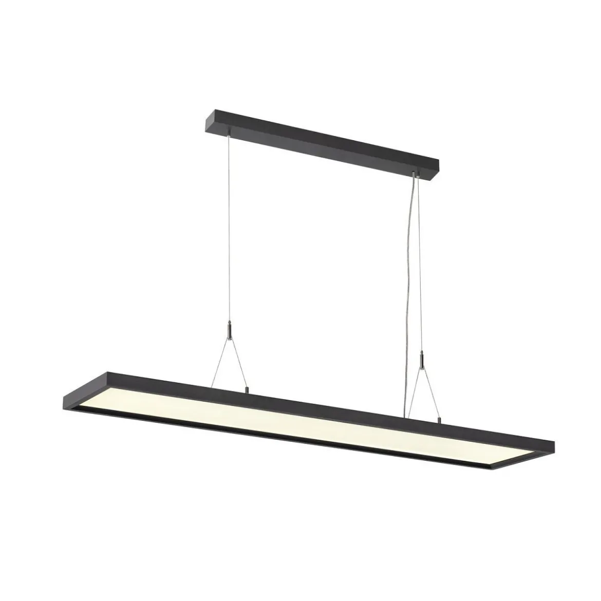 SLV 1005395 WORKLIGHT DALI Pendelleuchte schwarz 57W 4000K 80° 120cm