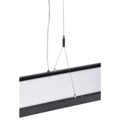 SLV 1005395 WORKLIGHT DALI Pendelleuchte schwarz 57W 4000K 80° 120cm
