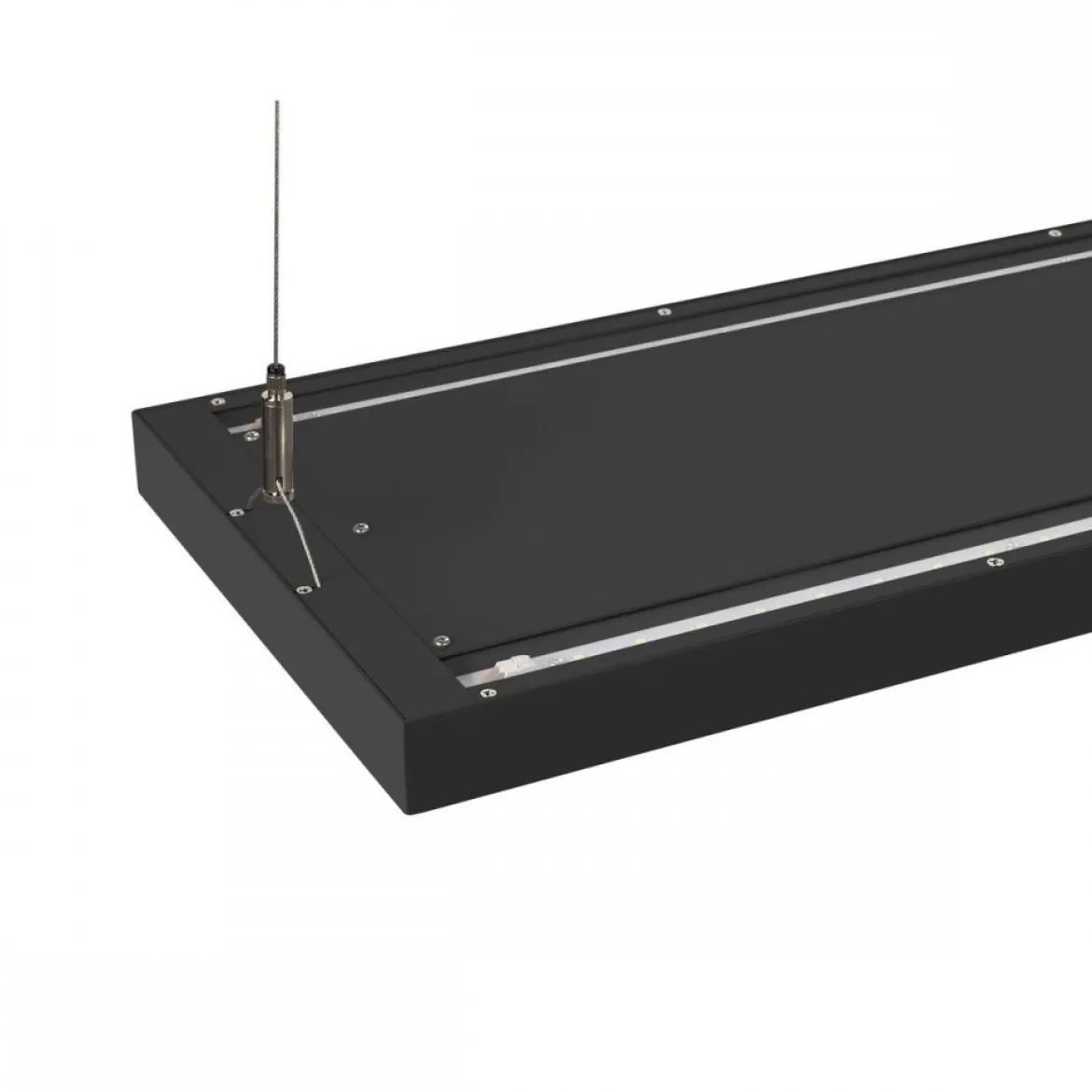 SLV 1007468 WORKLIGHT PRO 120 Pendelleuchte 4000K DALI Touch schwarz