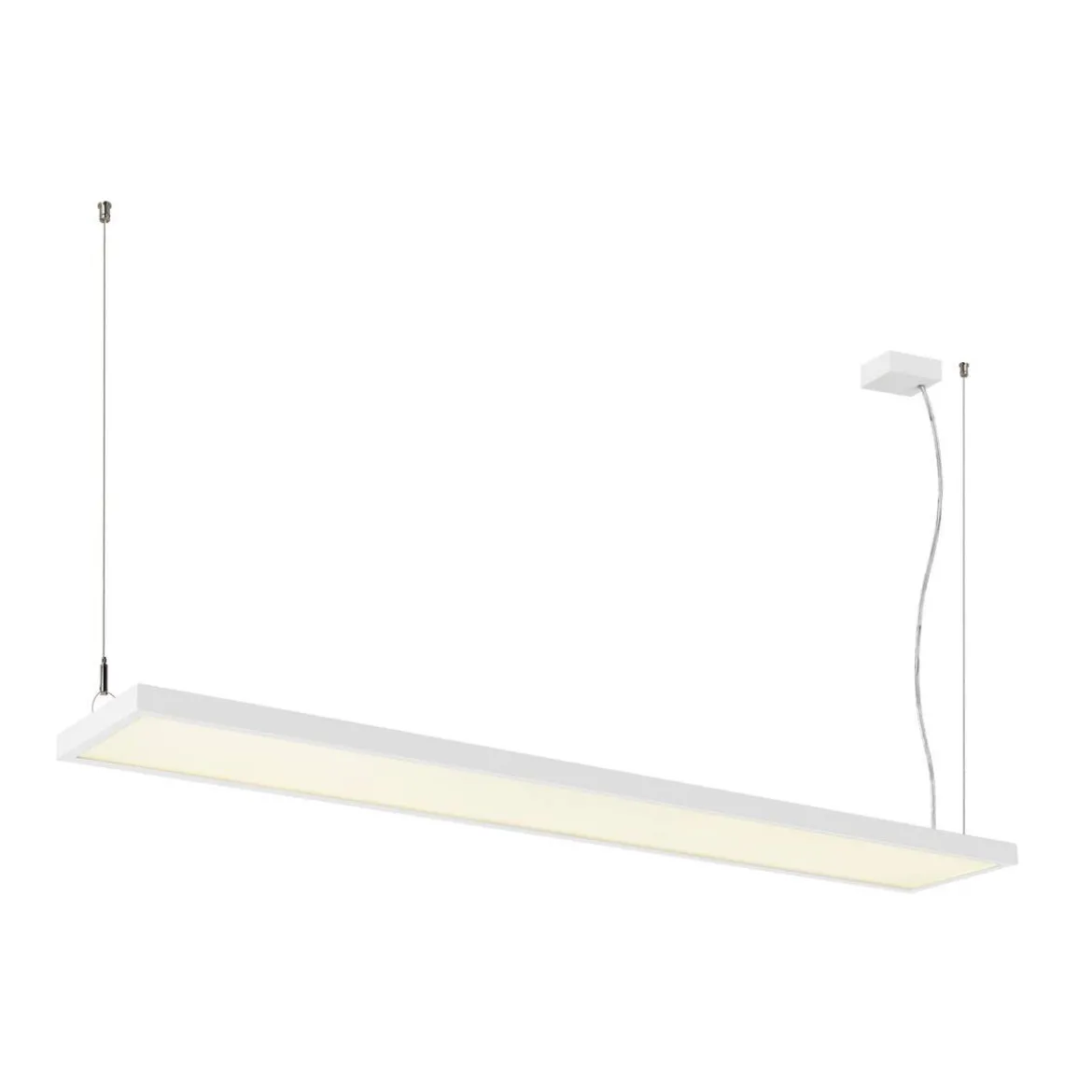 SLV 1007472 WORKLIGHT PRO 150 Pendelleuchte 150cm 4000K DALI Touch weiß