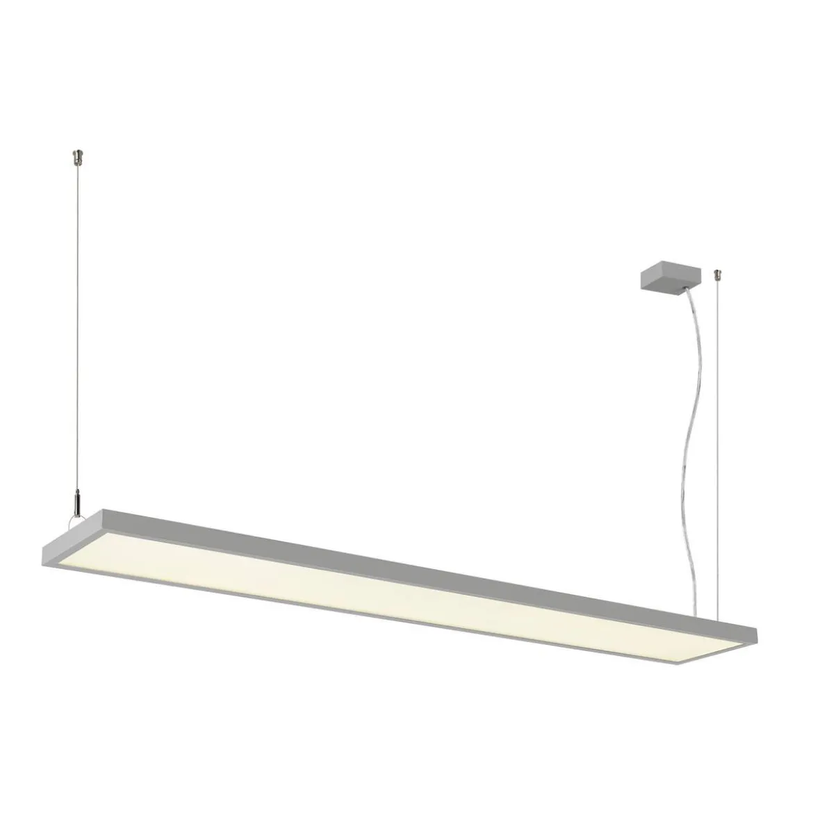 SLV 1007473 WORKLIGHT PRO 150 Pendelleuchte 150cm 4000K DALI Touch grau