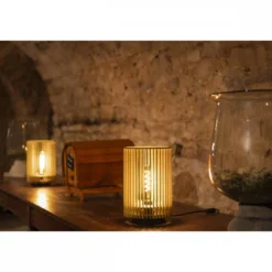 SLV 1010402 WUD Tischleuchte E27 Natur
