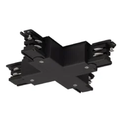 SLV 175150 X-Verbinder für S-TRACK 3-Phasen-Aufbauschiene schwarz